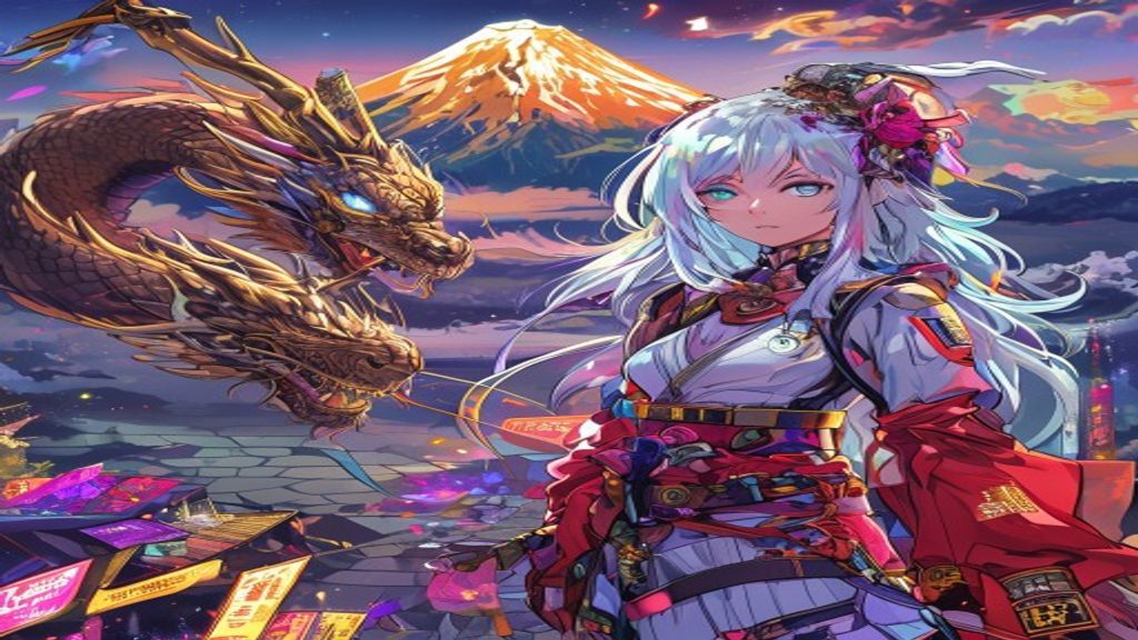 第23話アイキャッチ：未来から来たAiと地龍、小金持ち山の冒険