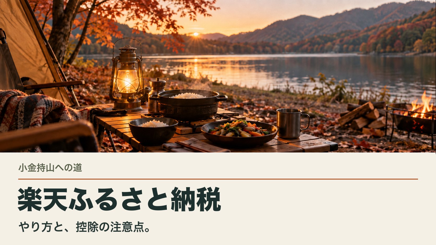 楽天ふるさと納税｜暮らしとお金を整えて、好きな遊びを楽しむ